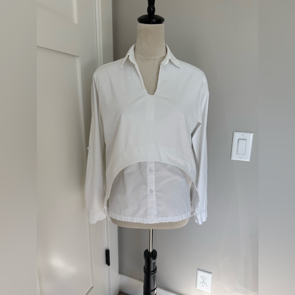 Nona Loca Rome white cotton shirt